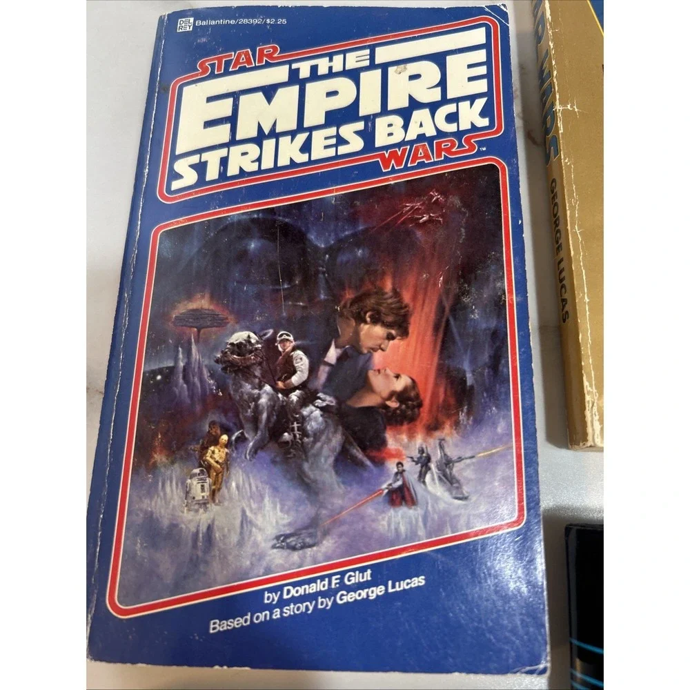Star Wars Empire Strikes Back Paperbacks Lot‎ of 4